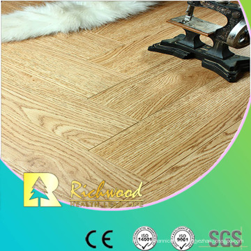 Household 8.3mm Embossed Hickory Waxed Edged Laminate Floor